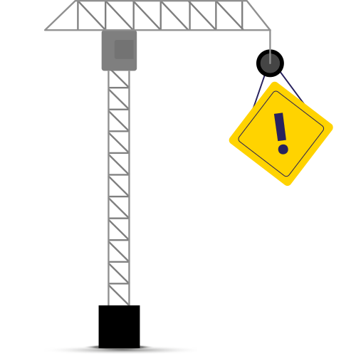 Grua con sombra para la web en construcción de Bokchome Construcciones